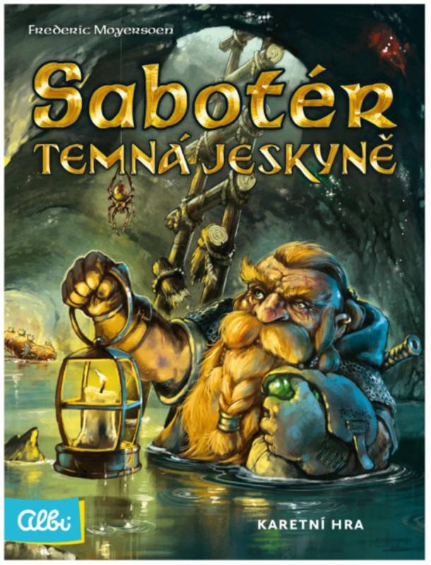Albi HRA Sabotér:Tajemná jeskyně karetní (společenská hra)