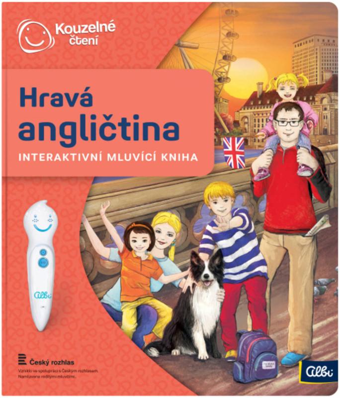 Albi Kouzelné čtení Kniha interaktivní Hravá angličtina