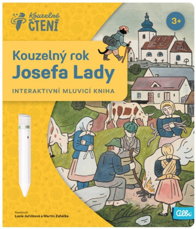 Albi Kouzelné čtení Kniha interaktivní Kouzelný rok Josefa Lady
