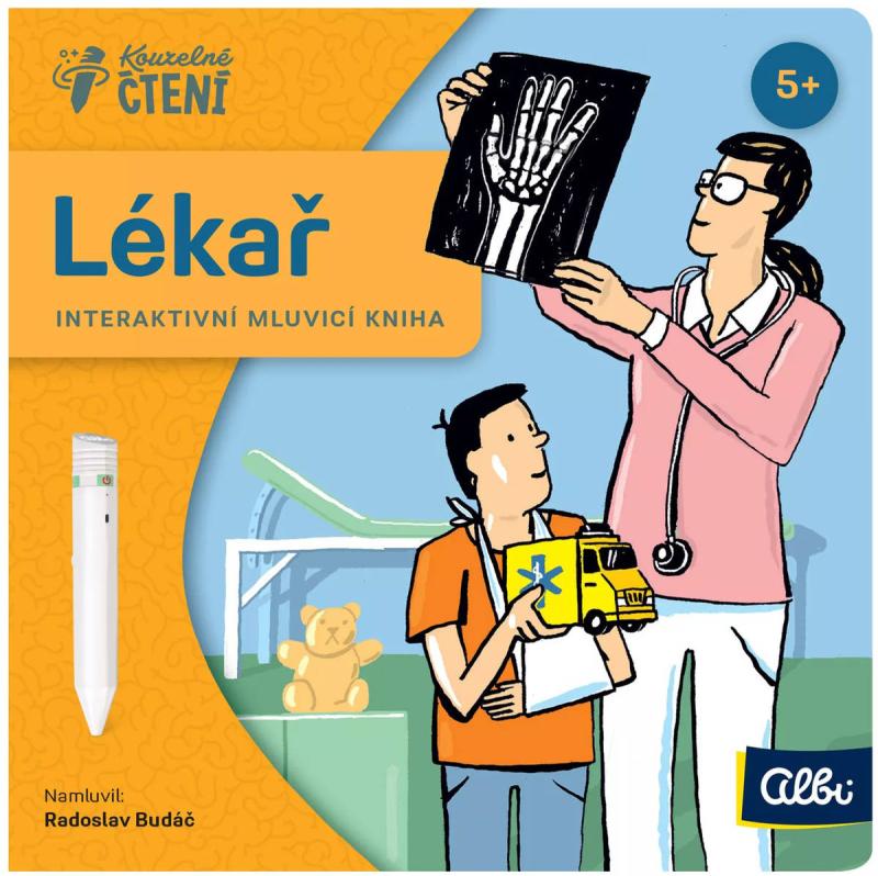 Albi Kouzelné čtení Kniha interaktivní Lékař minikniha povolání