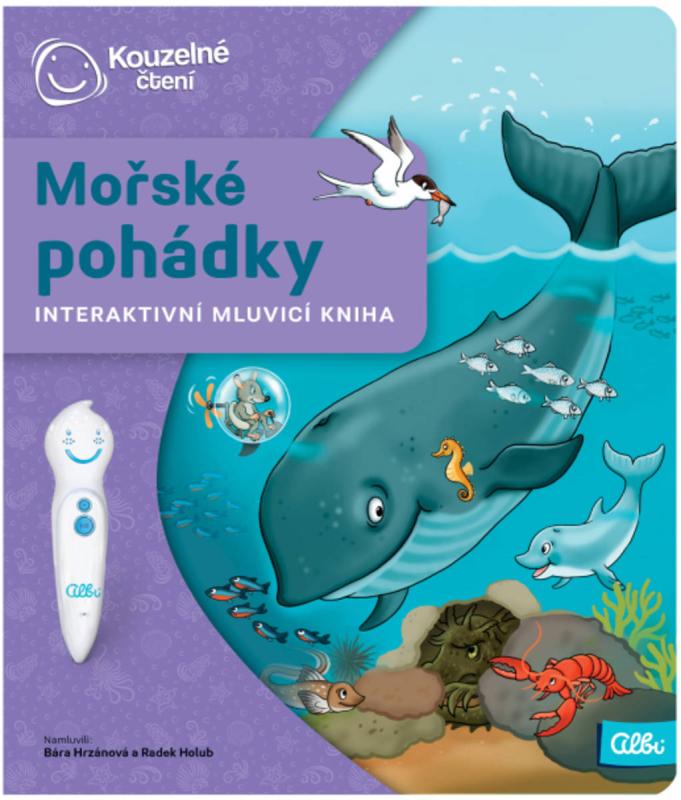 Albi Kouzelné čtení Kniha interaktivní Mořské pohádky