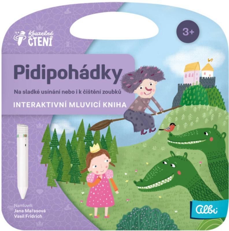 Albi Kouzelné čtení Kniha interaktivní Pidipohádky