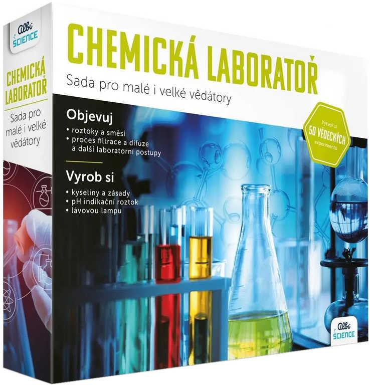 Albi Science Chemická laboratoř experimentální vědecký set pro děti