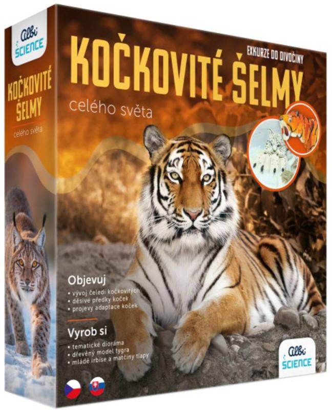 Albi SCIENCE Exkurze do divočiny Kočkovité šelmy celého světa
