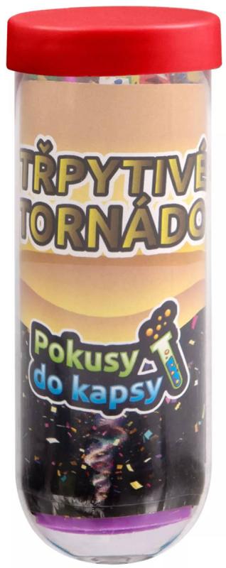 Albi SCIENCE Pokusy do kapsy Třpytivé tornádo dětský experimentální set