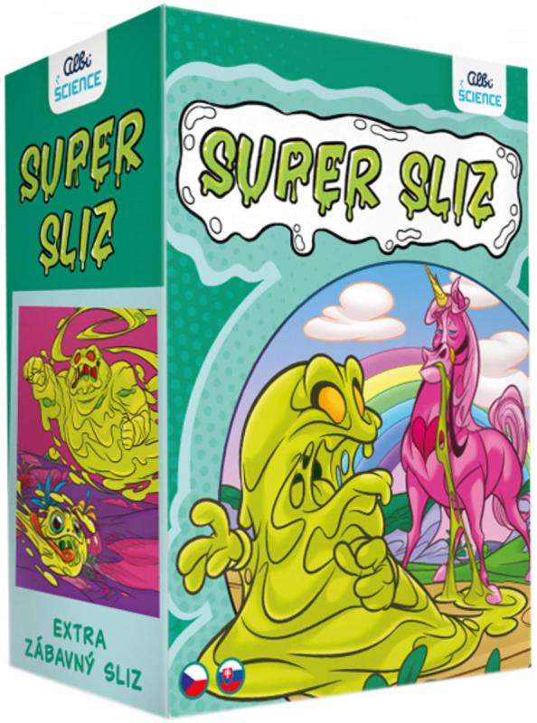 Albi SCIENCE Super sliz kreativní set výroba slizu v plechovce