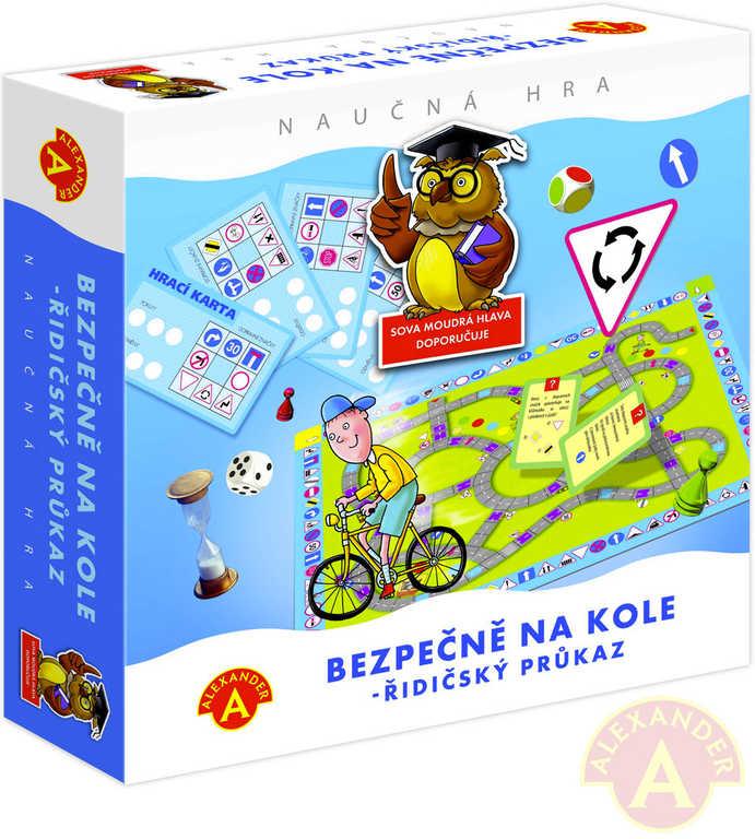 Alexander Hra Bezpečně na kole - řidičský průkaz (společenská hra)