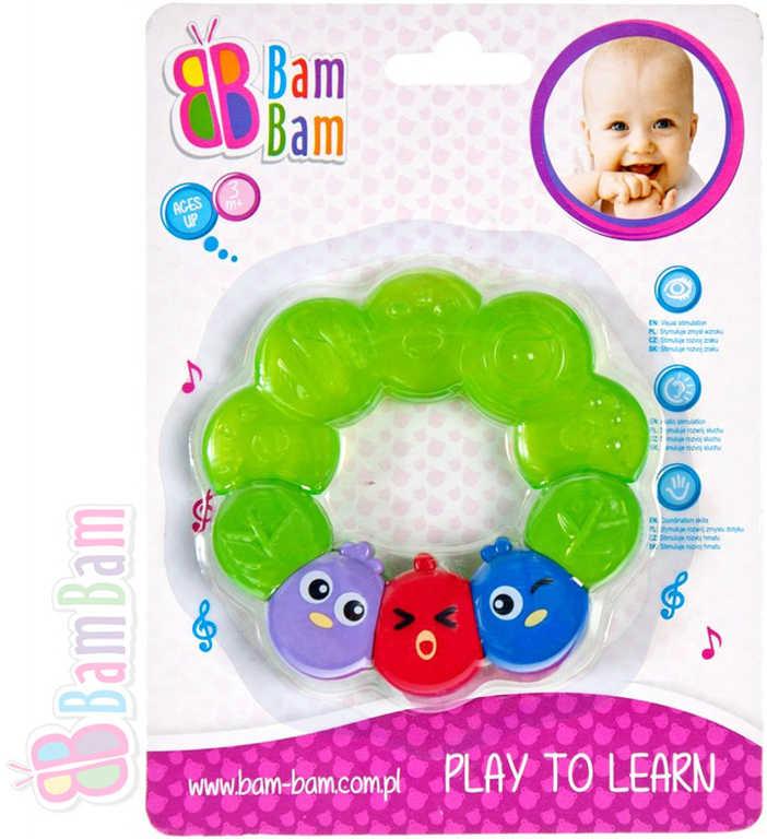Bam Bam Kousátko plastové 11cm PTÁČCI pro miminko