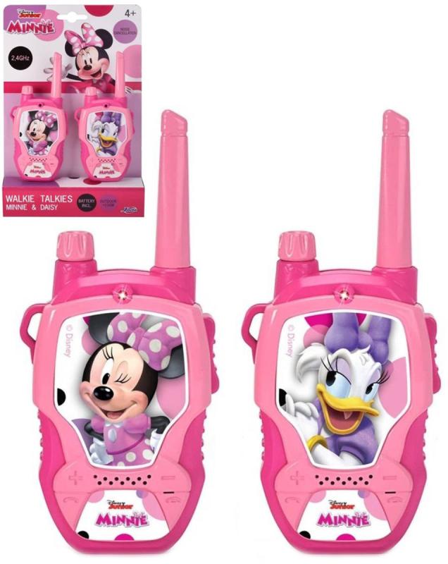 Dickie Vysílačky dětské Walkie Talkie 2,4GHz Minnie Mouse set 2ks na baterie