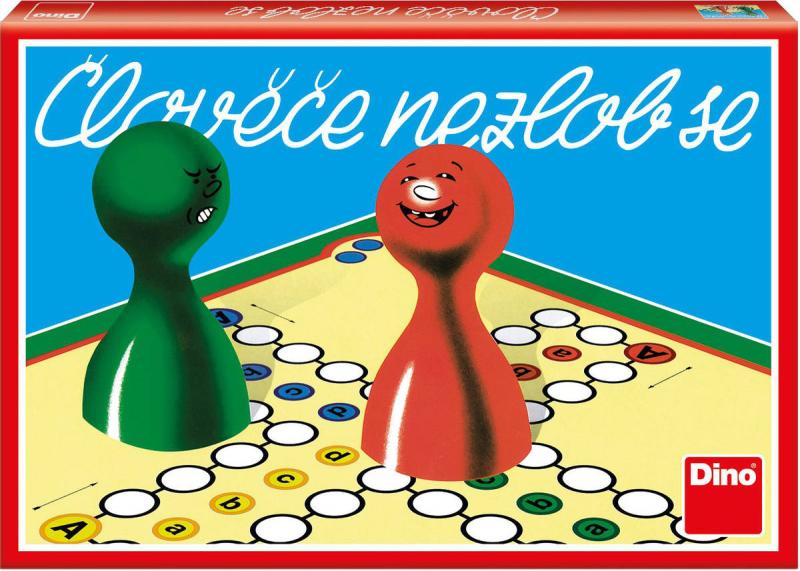 Dino HRA Člověče nezlob se! (společenská hra)