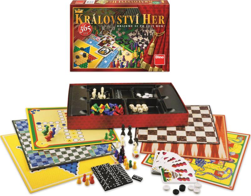 Dino Hra Království her 365 her (společenská hra)