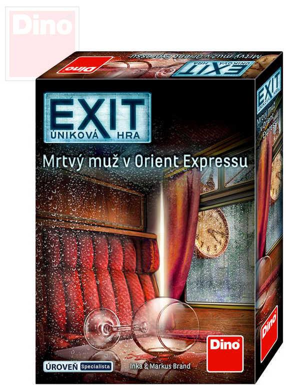 Dino Hra úniková exit Mrtvý muž v orient expresu (společenská hra)