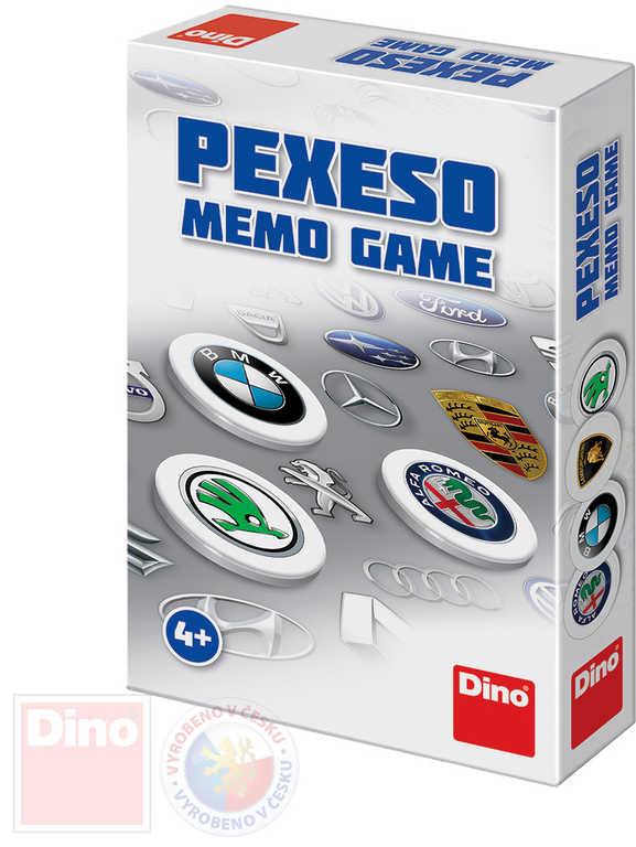 Dino Pexeso kulaté značky aut (společenská hra)