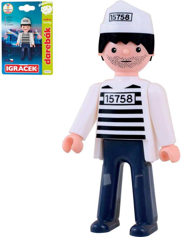 Efko IGRÁČEK MultiGO Darebák figurka kloubová na kartě