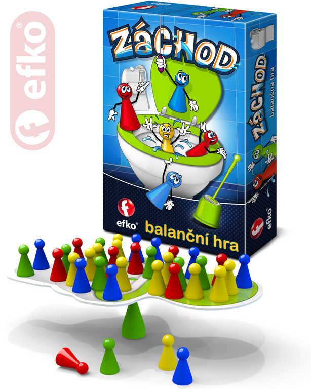 Efko Hra balanční Záchod (společenská hra)