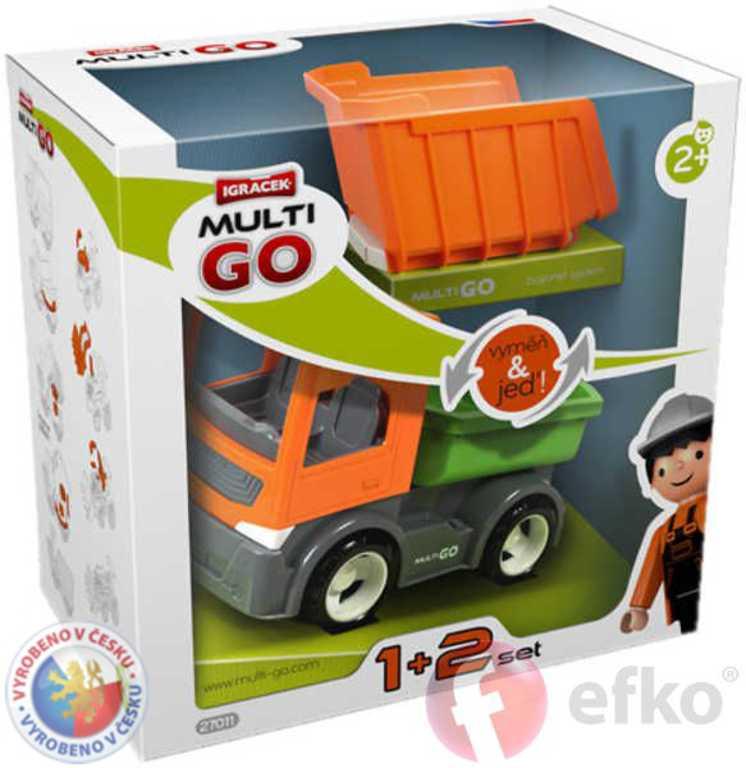 Efko IGRÁČEK MultiGO 1+2 Sklápěčka set s doplňky v krabiččce