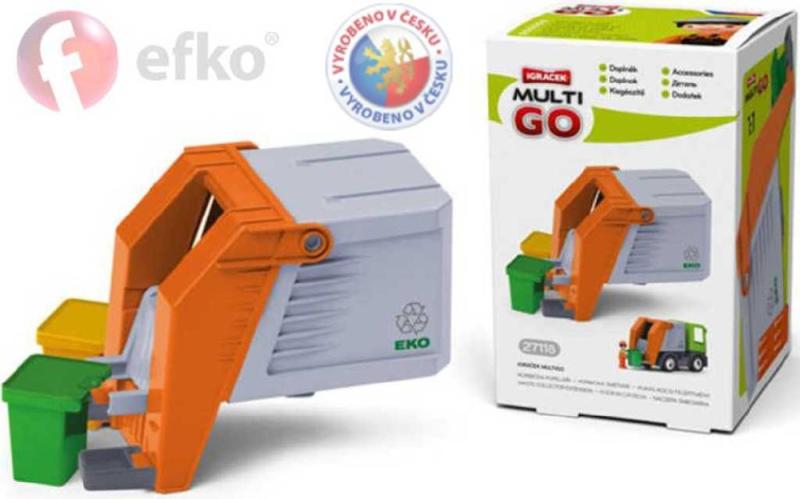Efko IGRÁČEK MultiGO Korbička Popeláři set s doplňky v krabičce