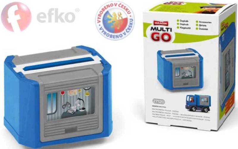 Efko IGRÁČEK MultiGO Multikorbička modrá set s doplňky v krabičce