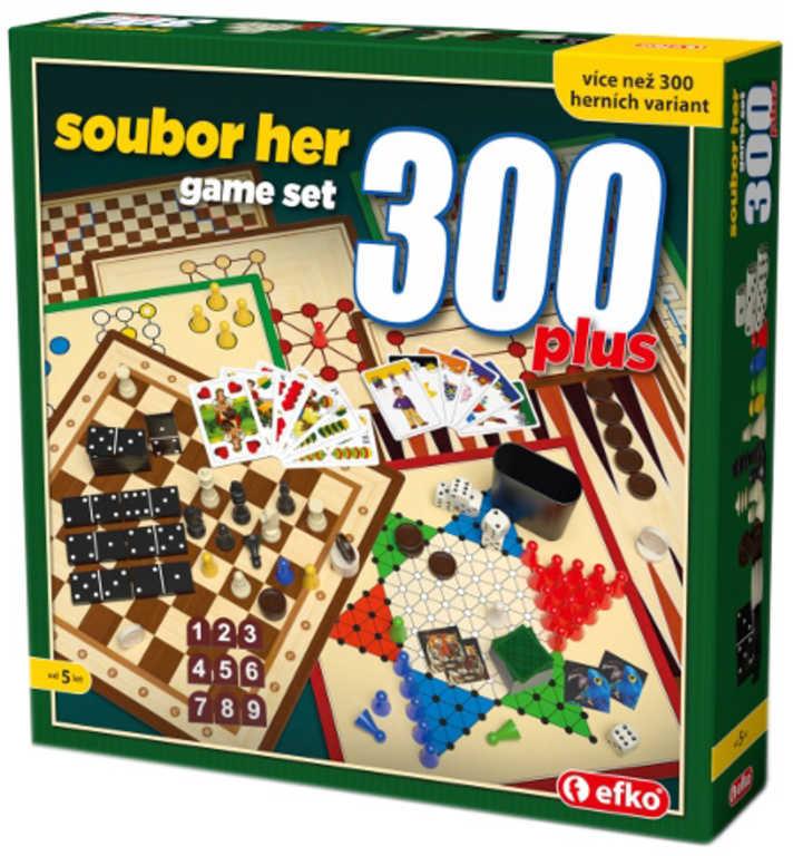 Efko Velký soubor her 300 plus (společenská hra)