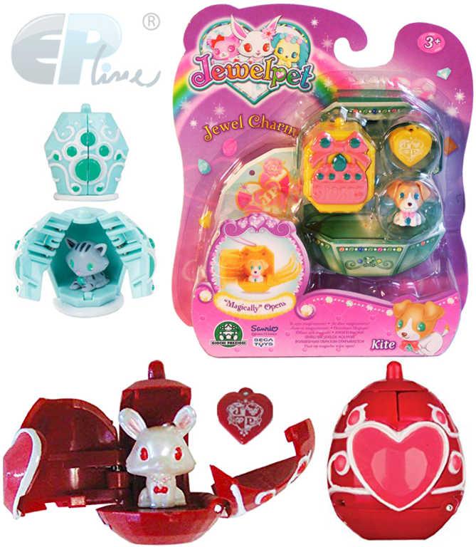 EP line Jewel Pet blister set zvířátko drahokámek s domečkem různé druhy