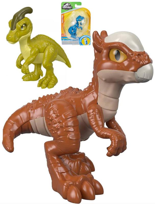 Fisher Price Figurka plastová dinosaurus ve vejci Jurský svět 9 druhů