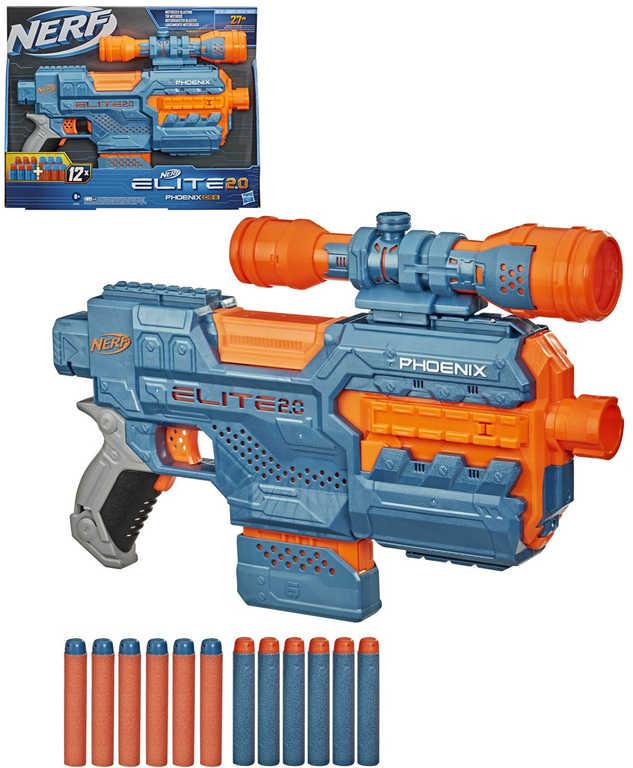 Hasbro NERF ELITE 2.0 Phoenix CS-6 Set blaster + 12 šipek