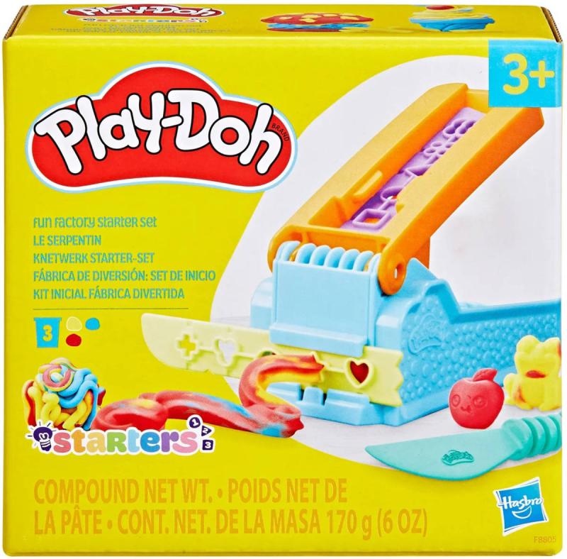 Hasbro PLAY-DOH Startovací fabrika zábavy kreativní set modelína s nástroji