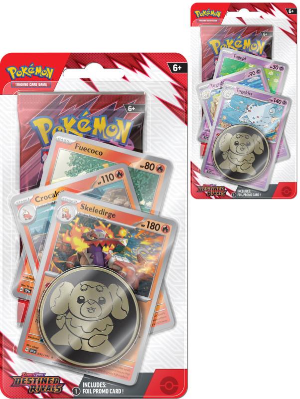 Hra Pokémon TCG SV10 Destined Rivals Premium Checklane blister booster