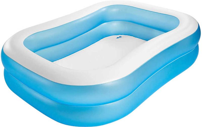 Intex Bazén nafukovací rodinný 203x152x48cm obdélník 2 komory 57180