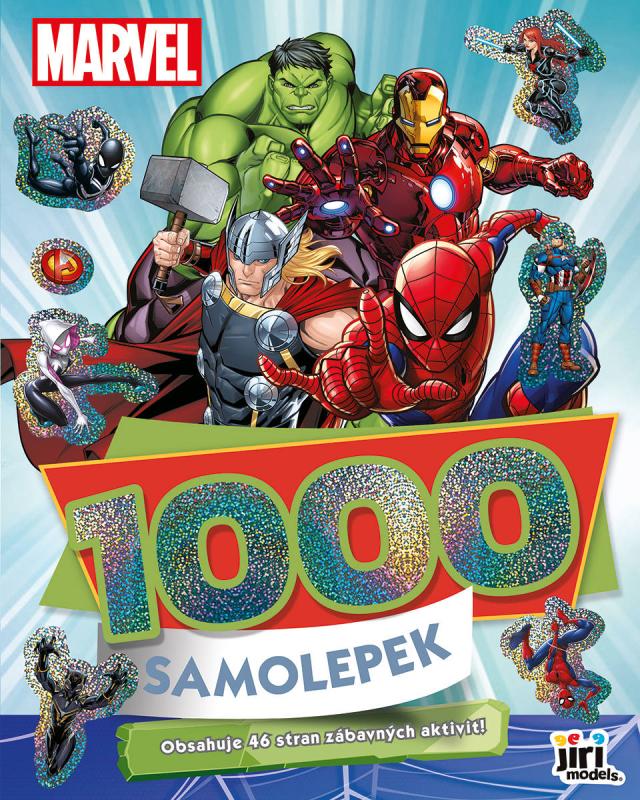 Jiri Models 1000 samolepek s aktivitami Marvel