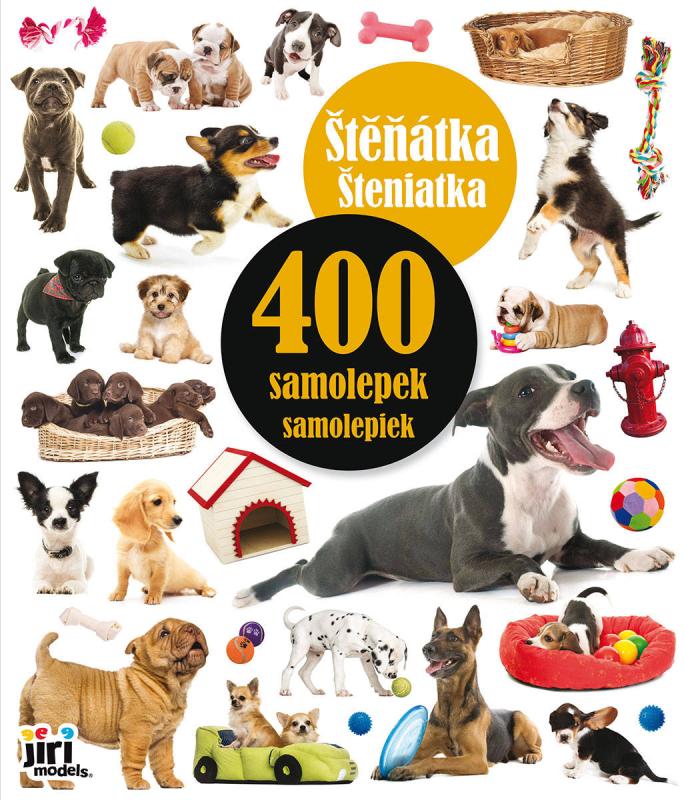 Jiri Models 400 samolepek Štěňátka