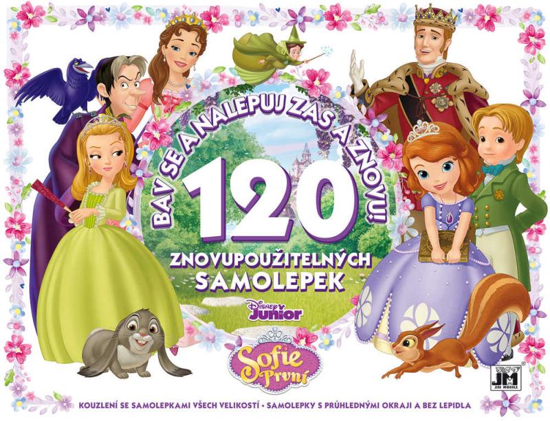 Jiri Models Album samolepky Sofie První Bav se a nalepuj zas a znovu!