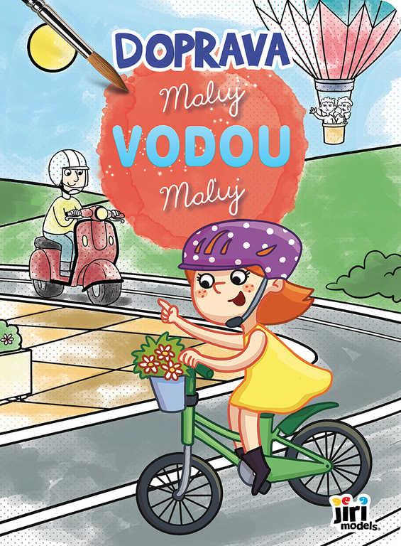 Jiri Models Maluj vodou Doprava omalovánky