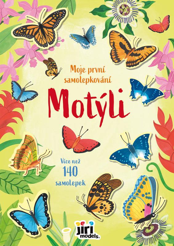 Jiri Models Moje první samolepkování 140+ Motýli