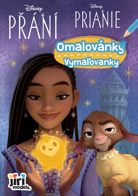 Jiri Models Omalovánky A5+ Disney Přání