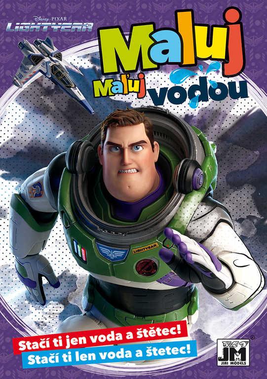 Jiri Models Omalovánky A5 Maluj vodou! Rakeťák (Příběh hraček)