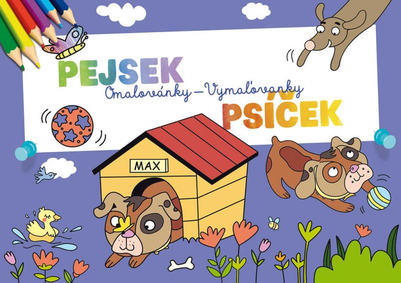 Jiri Models Omalovánky dětské A5 Pejsek