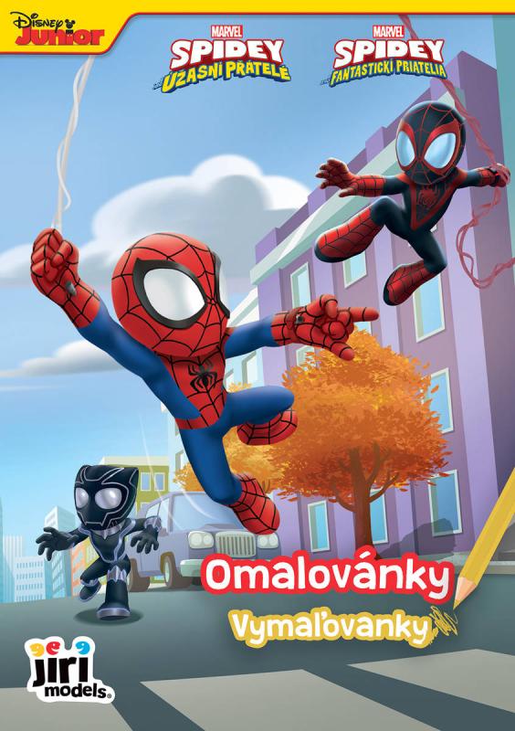Jiri Models Omalovánky A5 Spidey a jeho úžasní přátelé