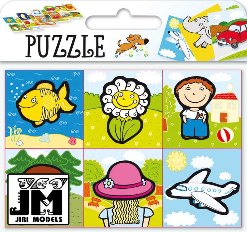 Jiri Models PUZZLE Co kam patří? vkládačka