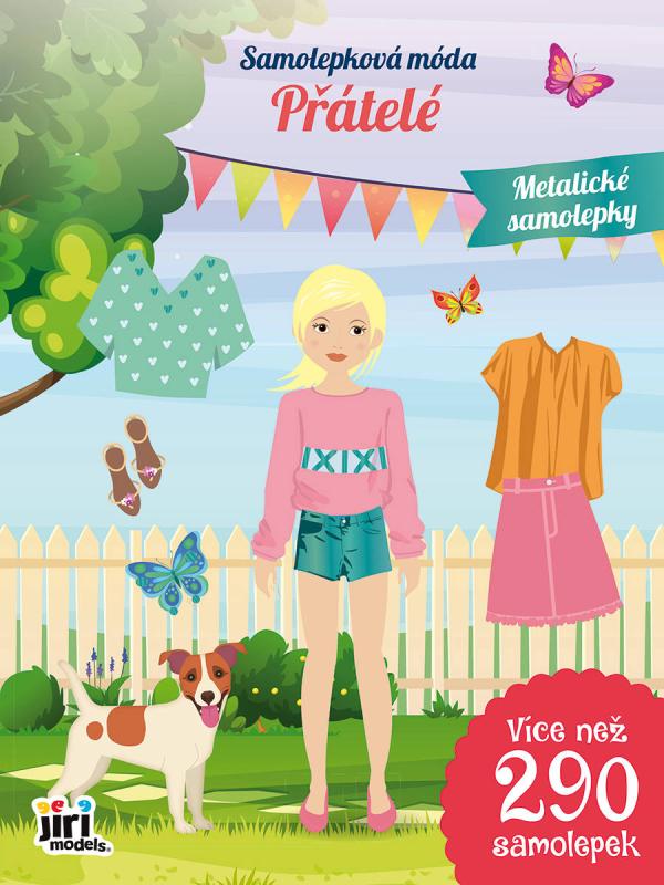 Jiri Models Samolepková móda Přátelé 290 samolepek