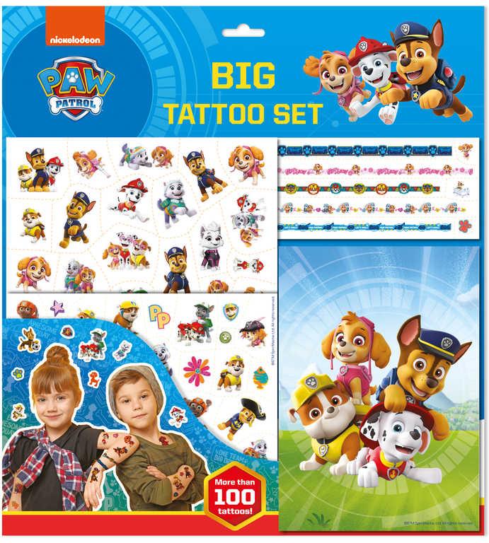 Jiri Models Velký set s tetováním Tlapková Patrola (Paw Patrol)