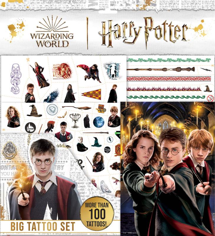 Jiri Models Velký set sešit s tetováním Harry Potter