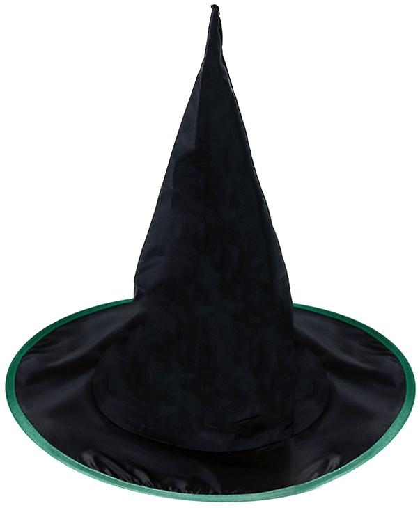 KARNEVAL Klobouk čarodějnice černý (karnevalový doplněk)