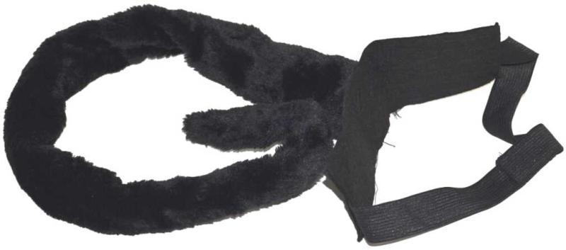 KARNEVAL Ocas čerta 80cm 2 barvy (karnevalový doplněk)