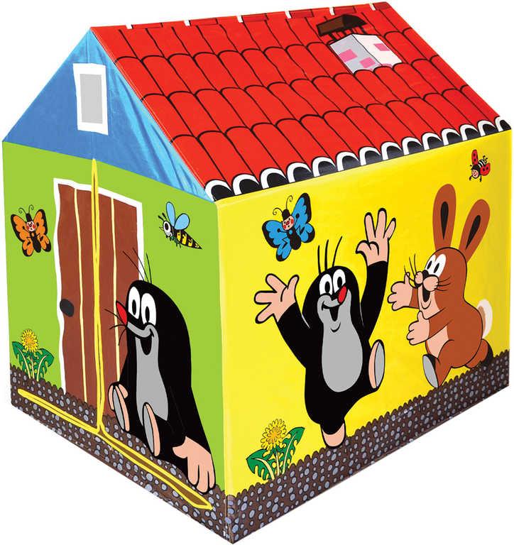 KRTEK (Krteček) Domek dětský skládací 102x95x72cm plastová konstrukce