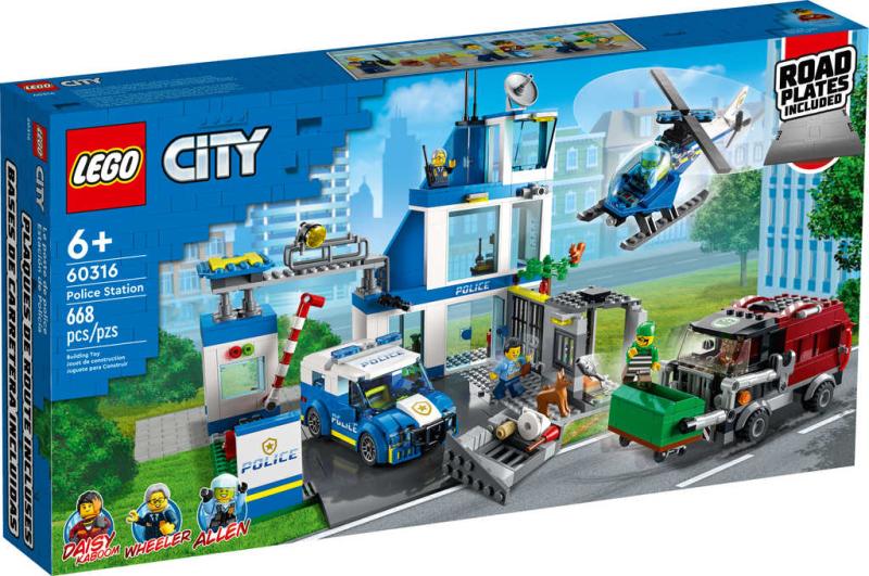 Lego CITY Policejní stanice 60316 (stavebnice)