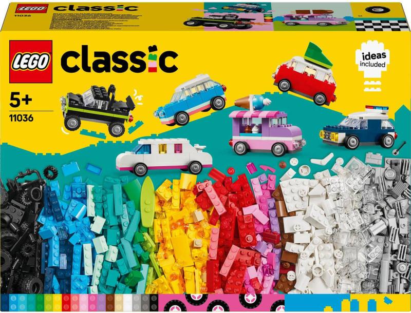 Lego CLASSIC Tvořivá vozidla 11036 (stavebnice)