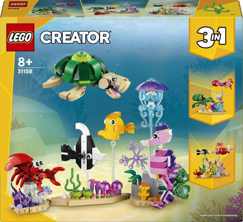Lego CREATOR Mořští tvorové 3v1 31158 (stavebnice)