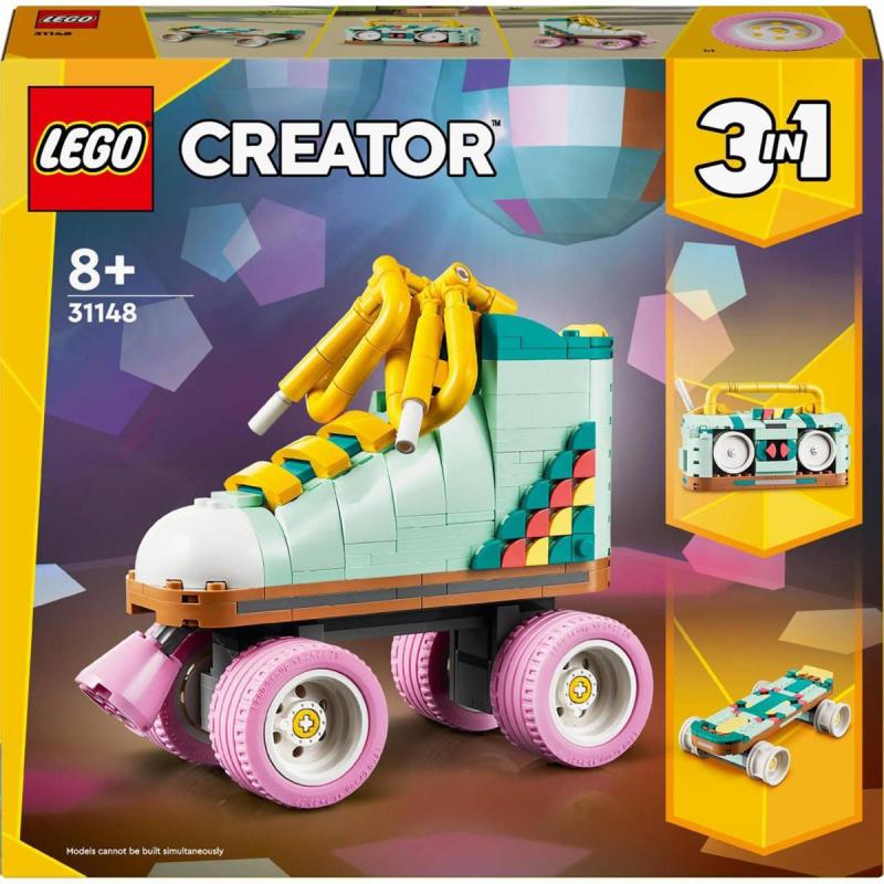 Lego CREATOR Retro kolečkové brusle 3v1 31148 (stavebnice)
