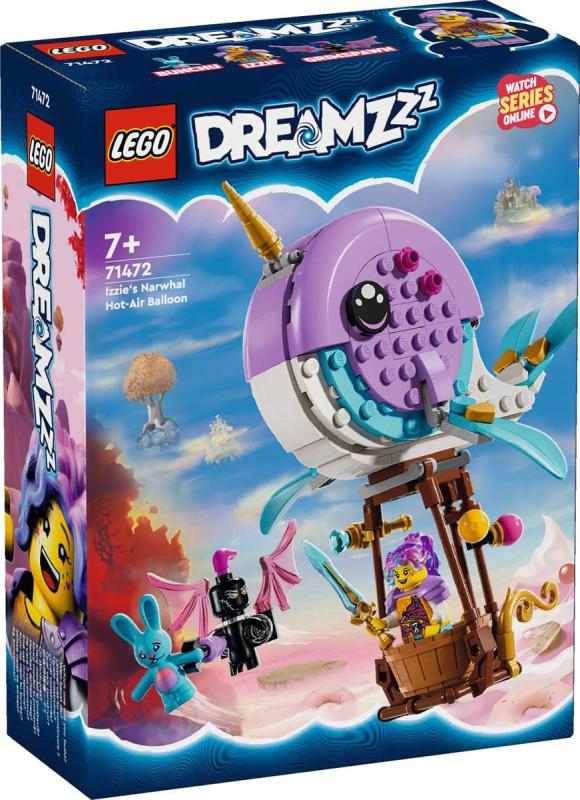 Lego DREAMZZZ Izzie a její horkovzdušný balón 71472 (stavebnice)